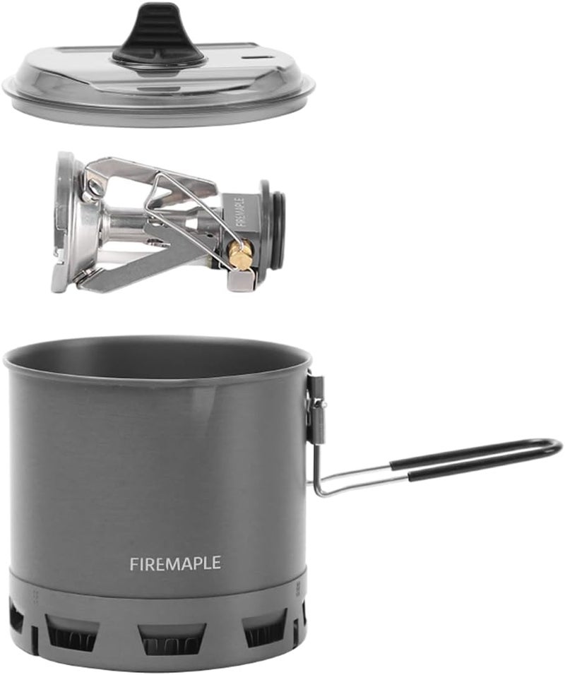 Fire-Maple Petrel Quickboil Pro Ultralight Cooking System – Compact & Fast-Boiling Backpacking Stove Pot Set, Ideal for Hiking, Solo Camping, Travelling, Hunting Trips, etc - Image 4